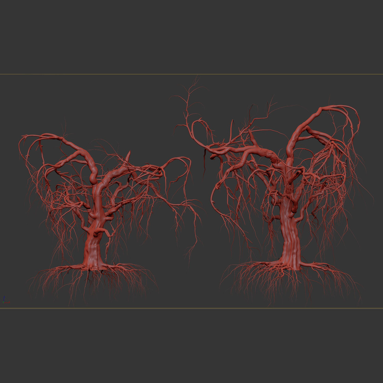 Dead weeping tree vol 188 3D model_6