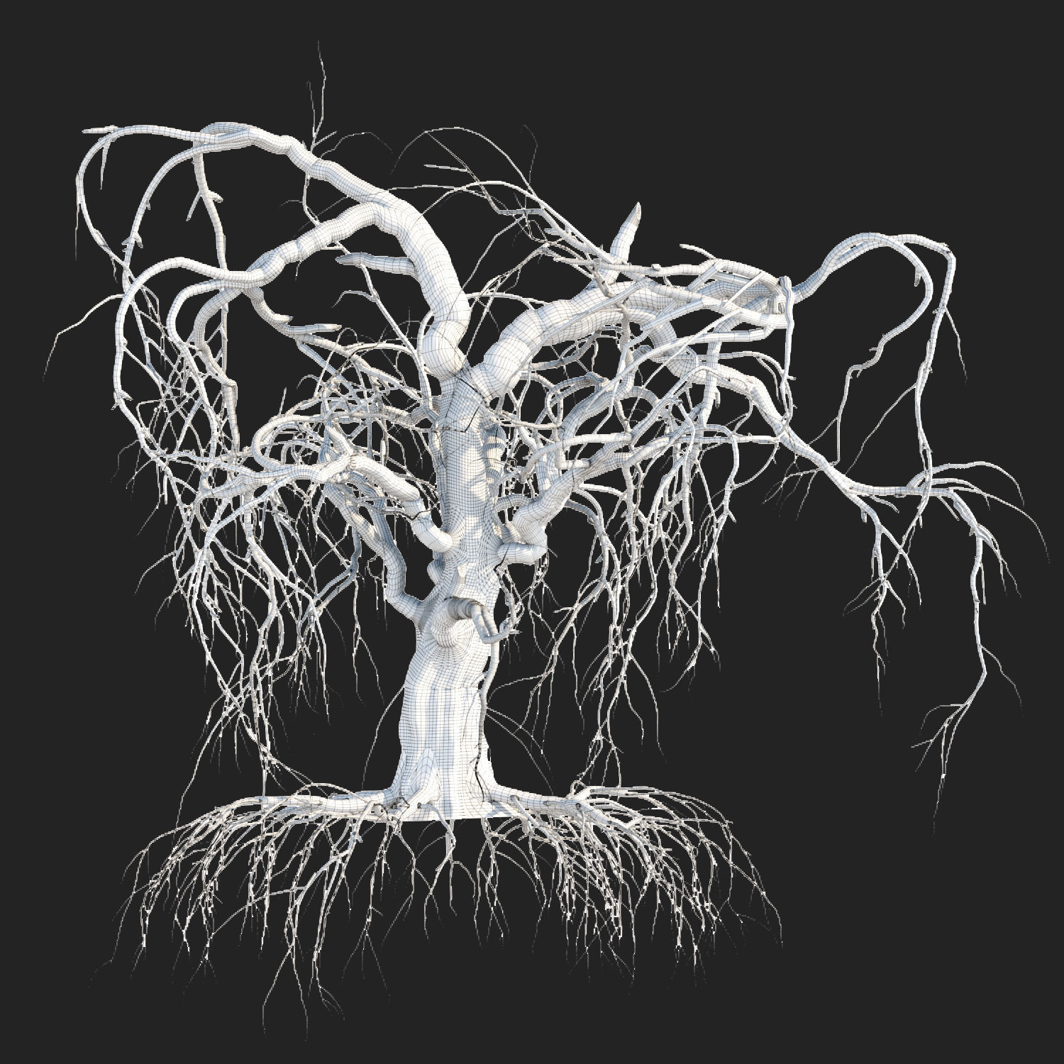 Dead weeping tree vol 188 3D model_5