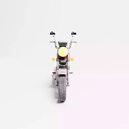 Motor Honda Special Low-poly 3D model