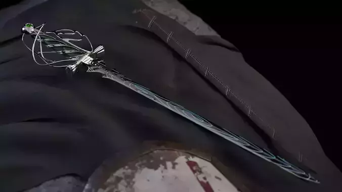 Sword Grayswandir Low-poly 3D model