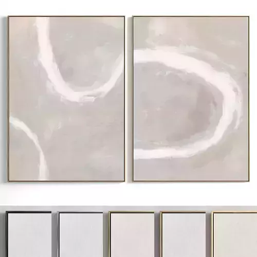 Plaster Two Photo Frame 91