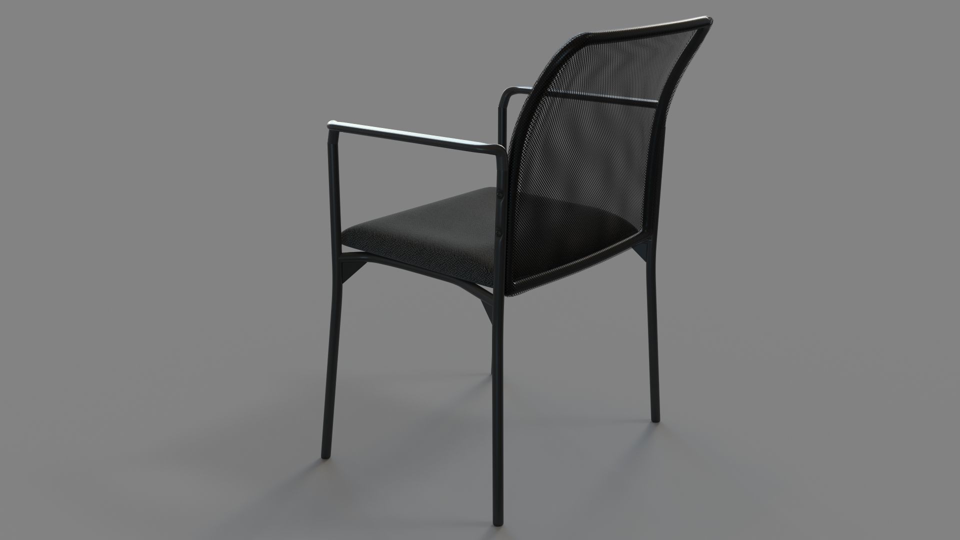 Lorell Reception Side Chair 3D model_3