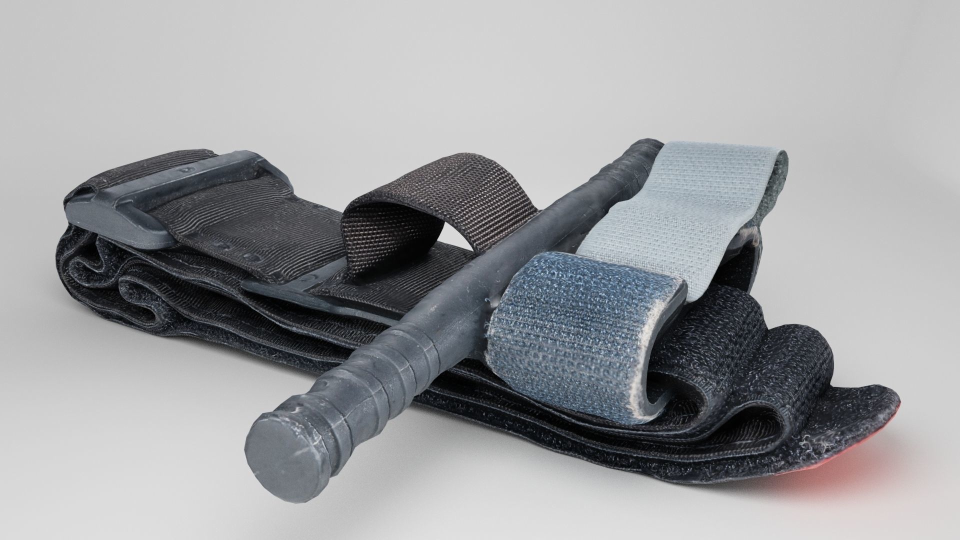 Medical Tourniquet first aid kit medical combat emergency 3D model_3