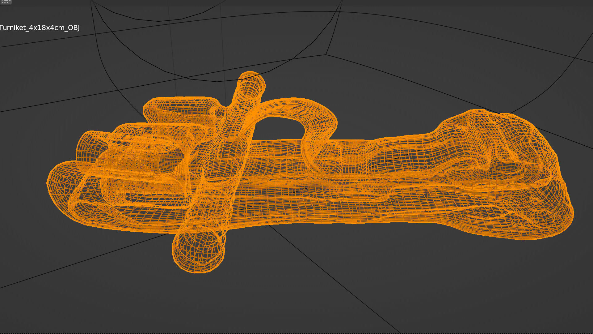Medical Tourniquet first aid kit medical combat emergency 3D model_5