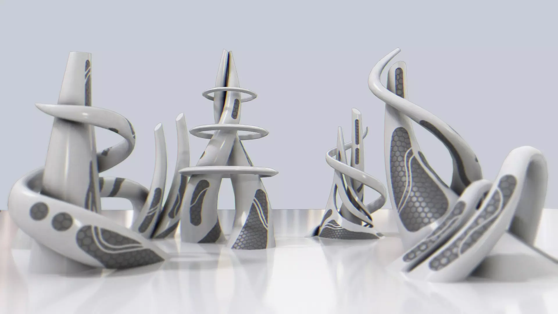 Scifi building collection _0