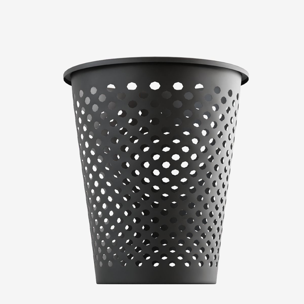 Plastic Trash Bin 3D model_10