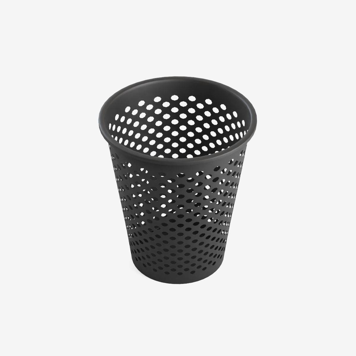 Plastic Trash Bin 3D model_7