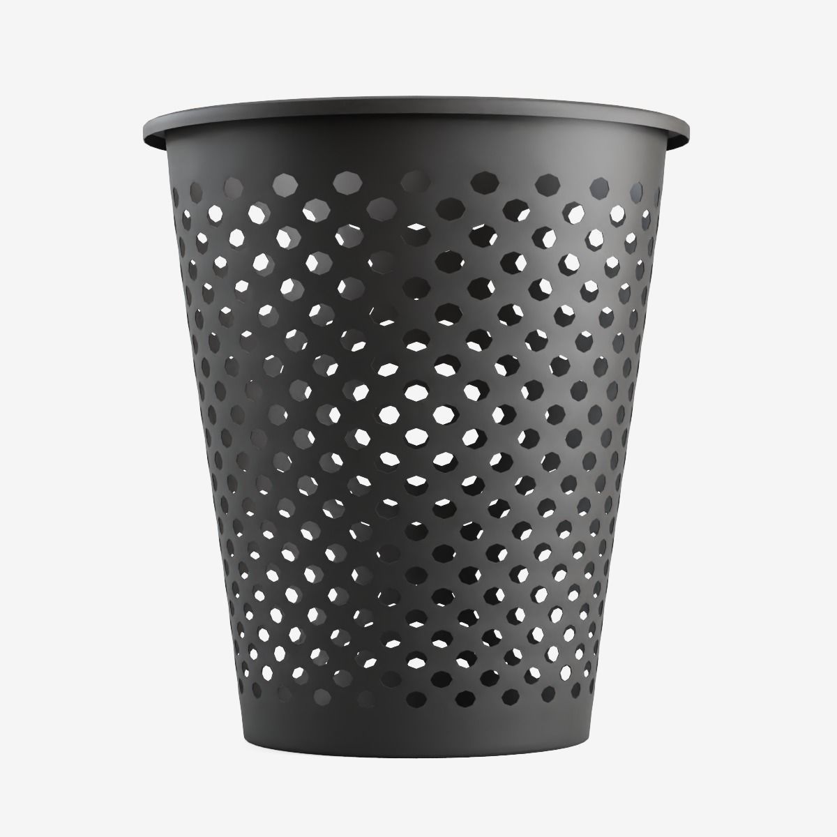 Plastic Trash Bin 3D model_1