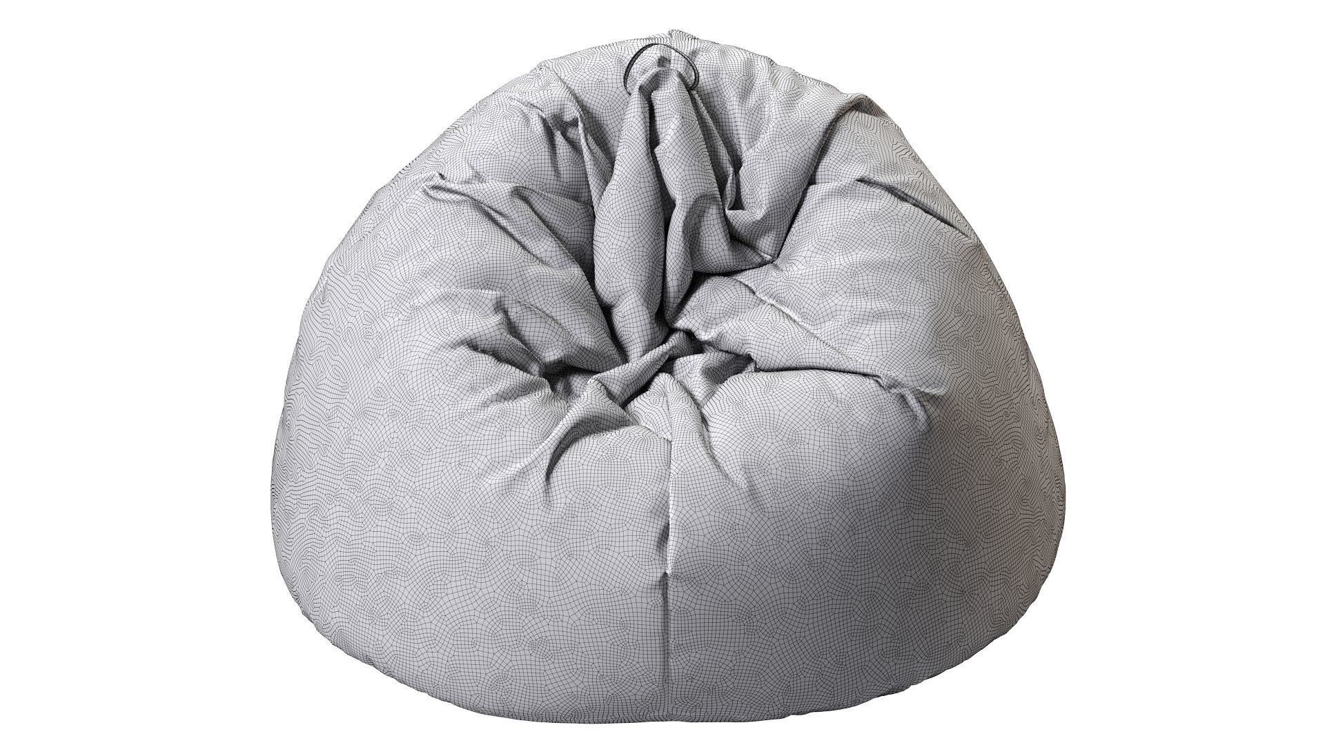 Serax Bean Bag Pouf 3D model_30