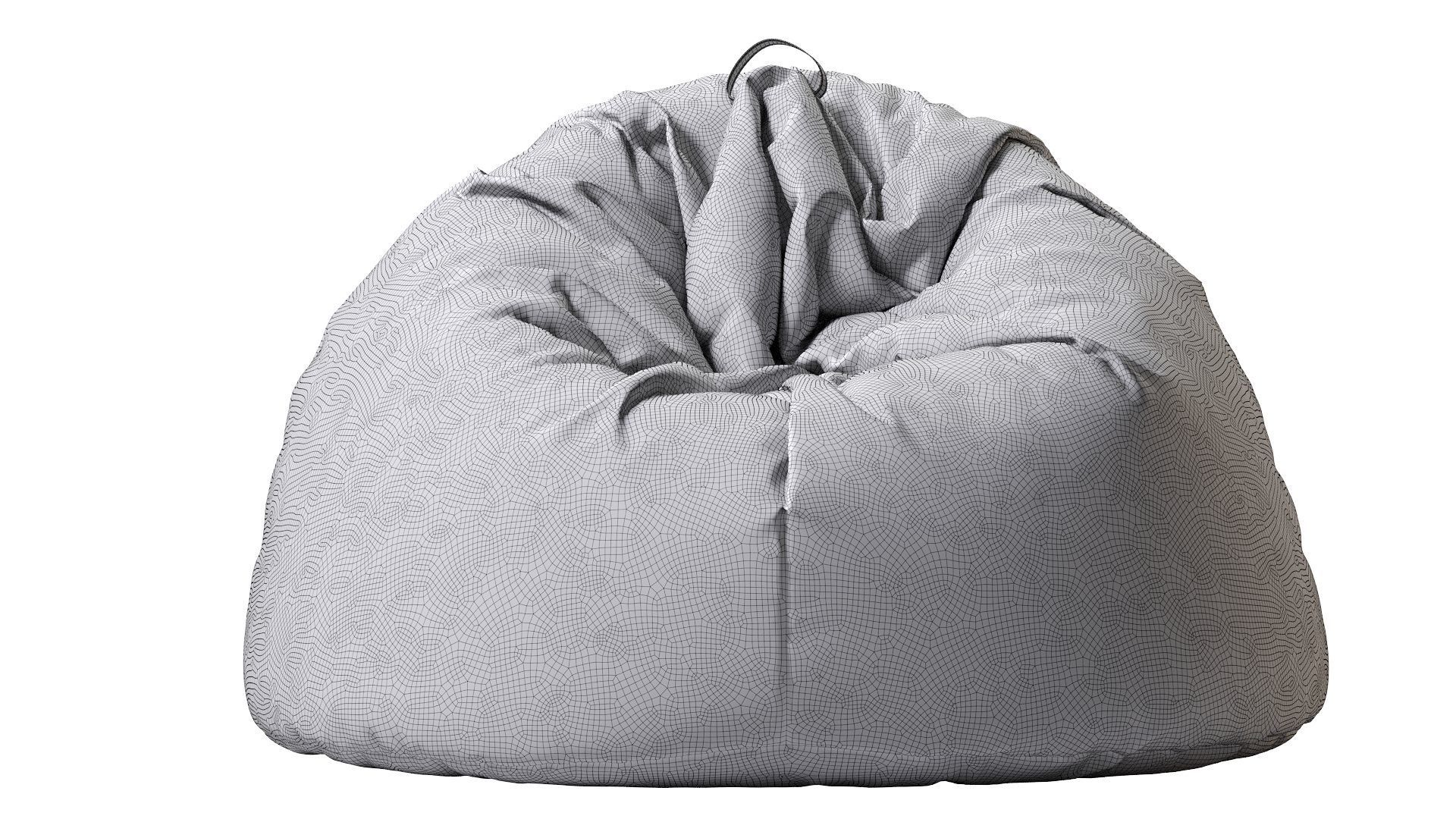 Serax Bean Bag Pouf 3D model_28