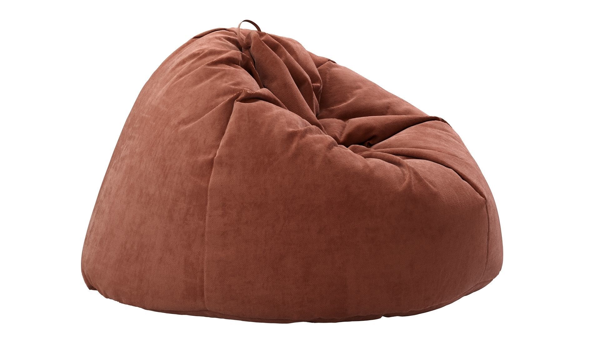Serax Bean Bag Pouf 3D model_2