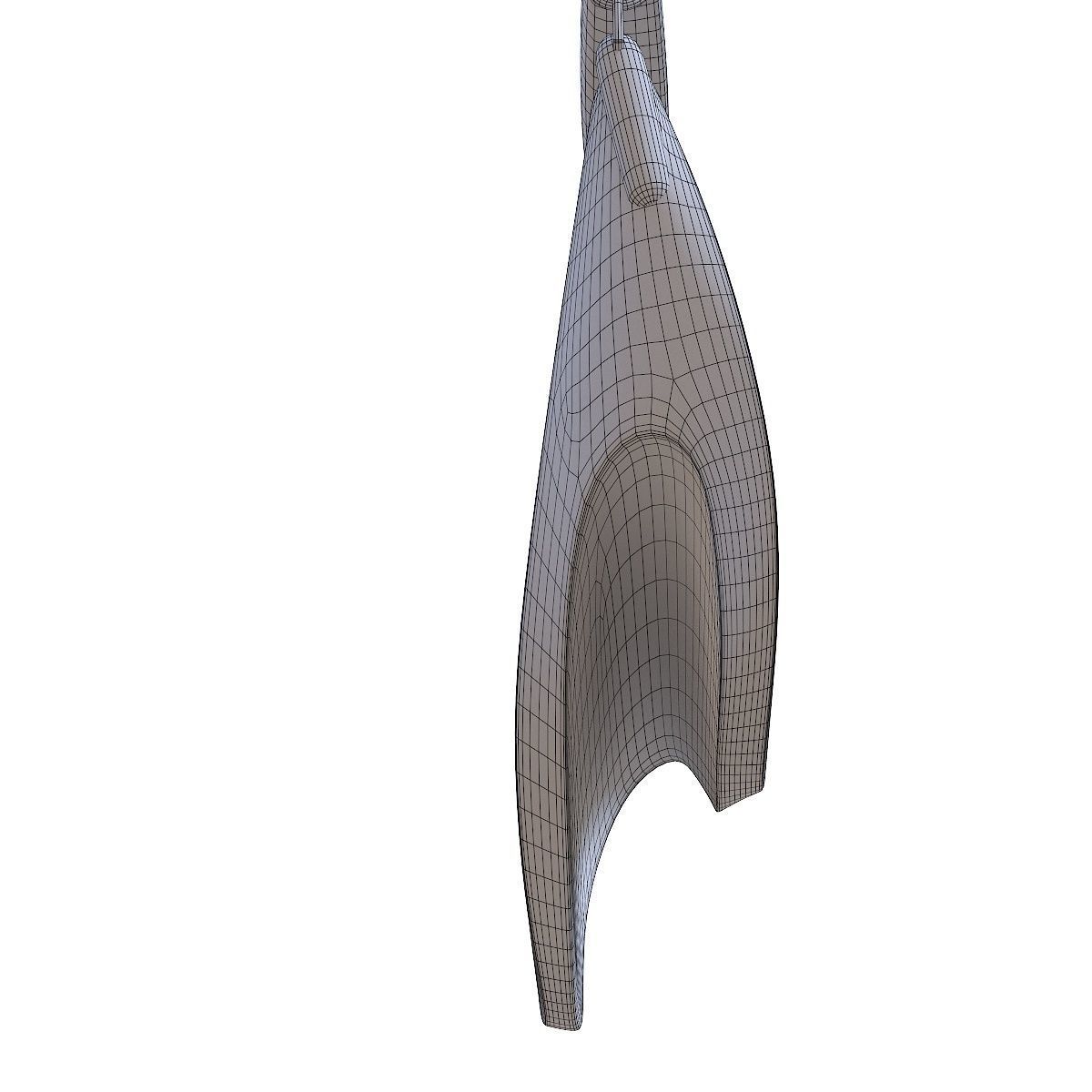 Casey Cadwallader Mugler Bag Pink Low-poly 3D model_9