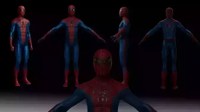 The Amazing Spider-Man 1 Model-Rigged