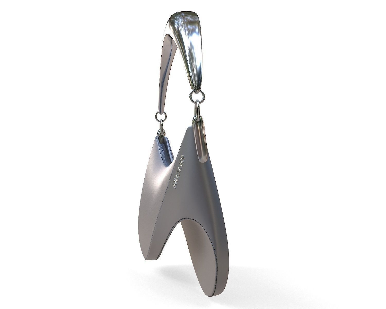 Casey Cadwallader Mugler Bag 3D Model Collection_14