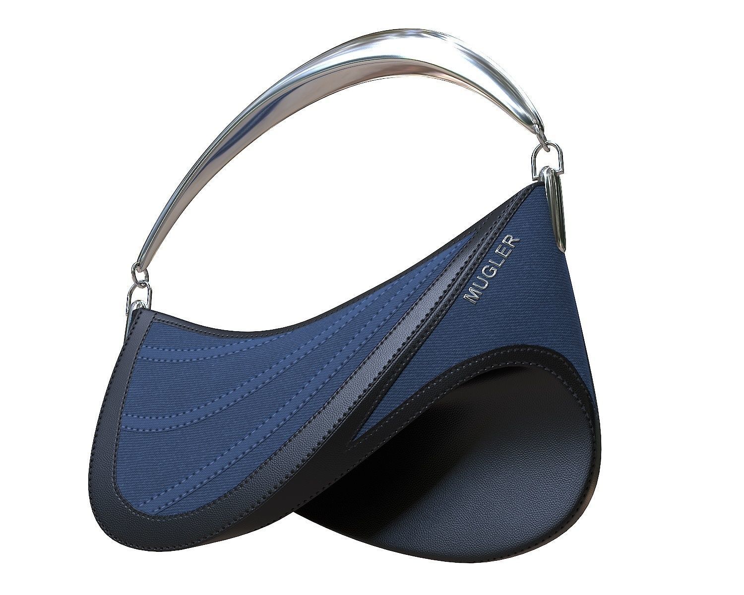 Casey Cadwallader Mugler Bag 3D Model Collection_4