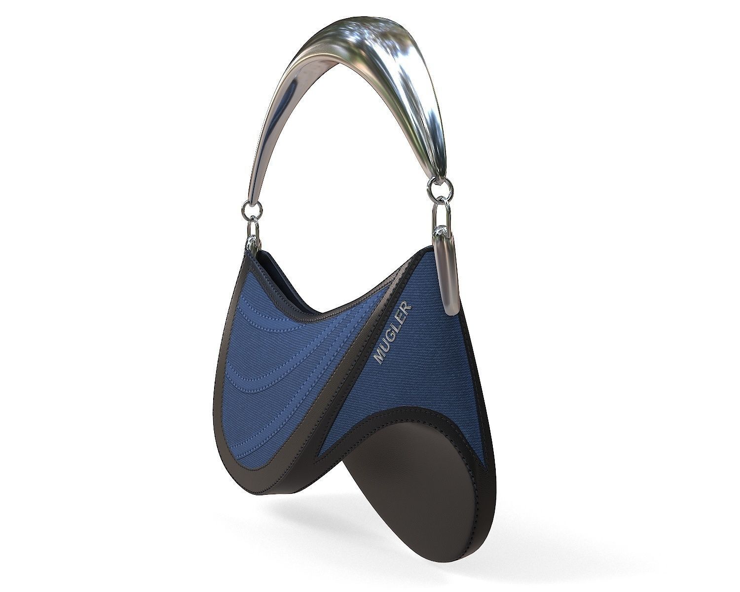 Casey Cadwallader Mugler Bag 3D Model Collection_10