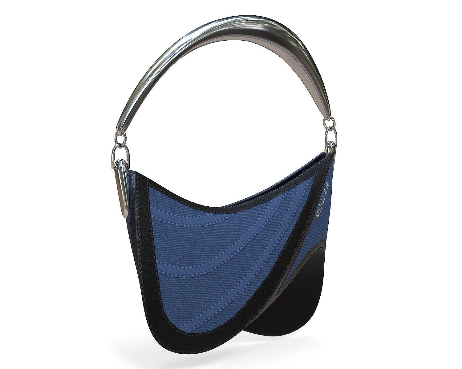 Casey Cadwallader Mugler Bag 3D Model Collection_11