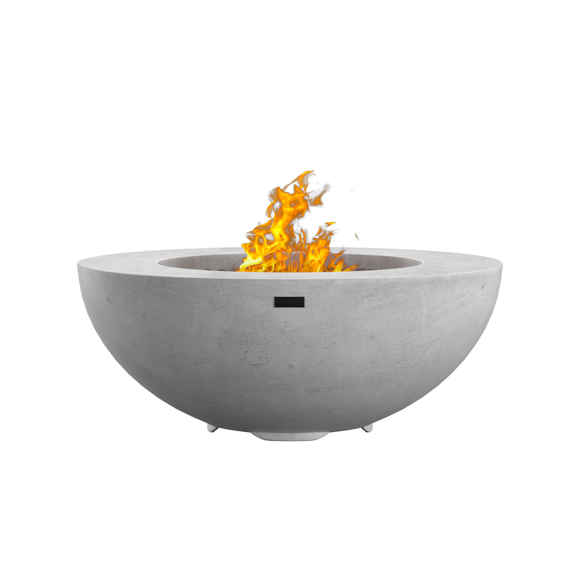 Lunar Bowl Fire Table LPG 3D model_4