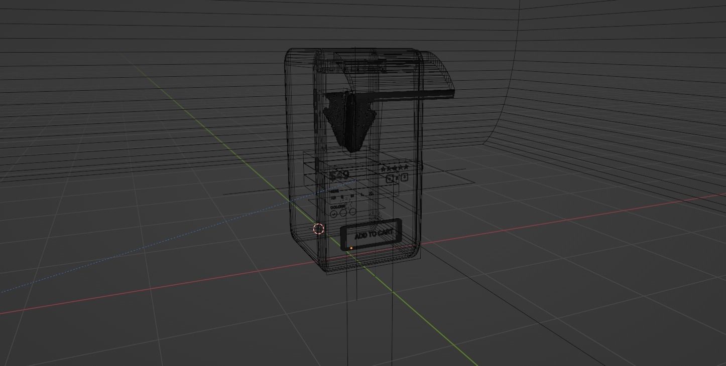 Virtual Web Store 3D model_3