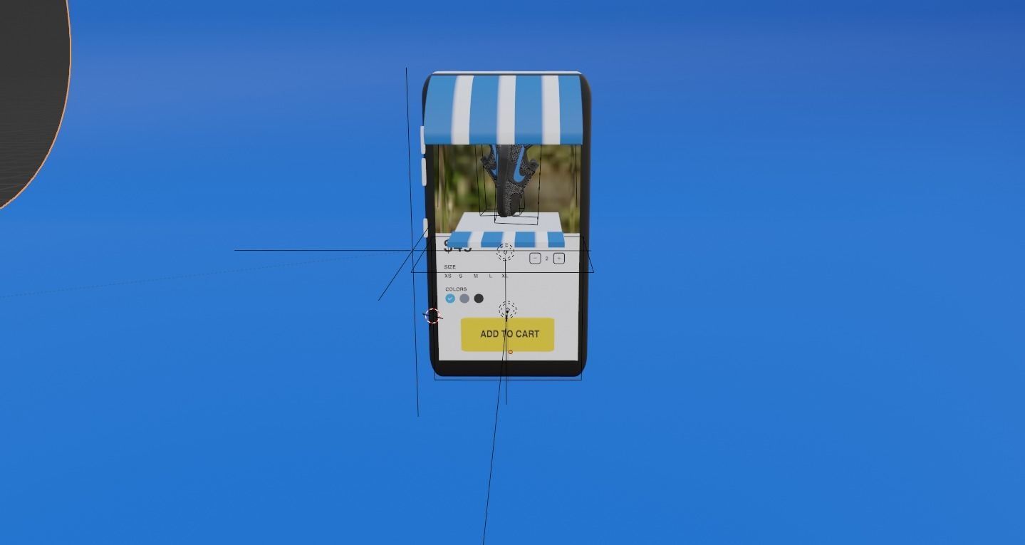 Virtual Web Store 3D model_2