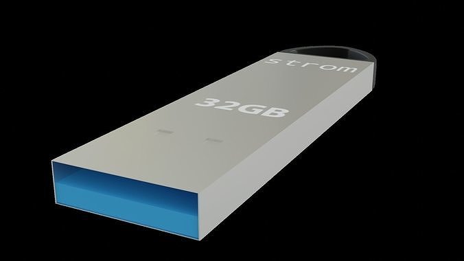 System Pen Drive Free 3D model