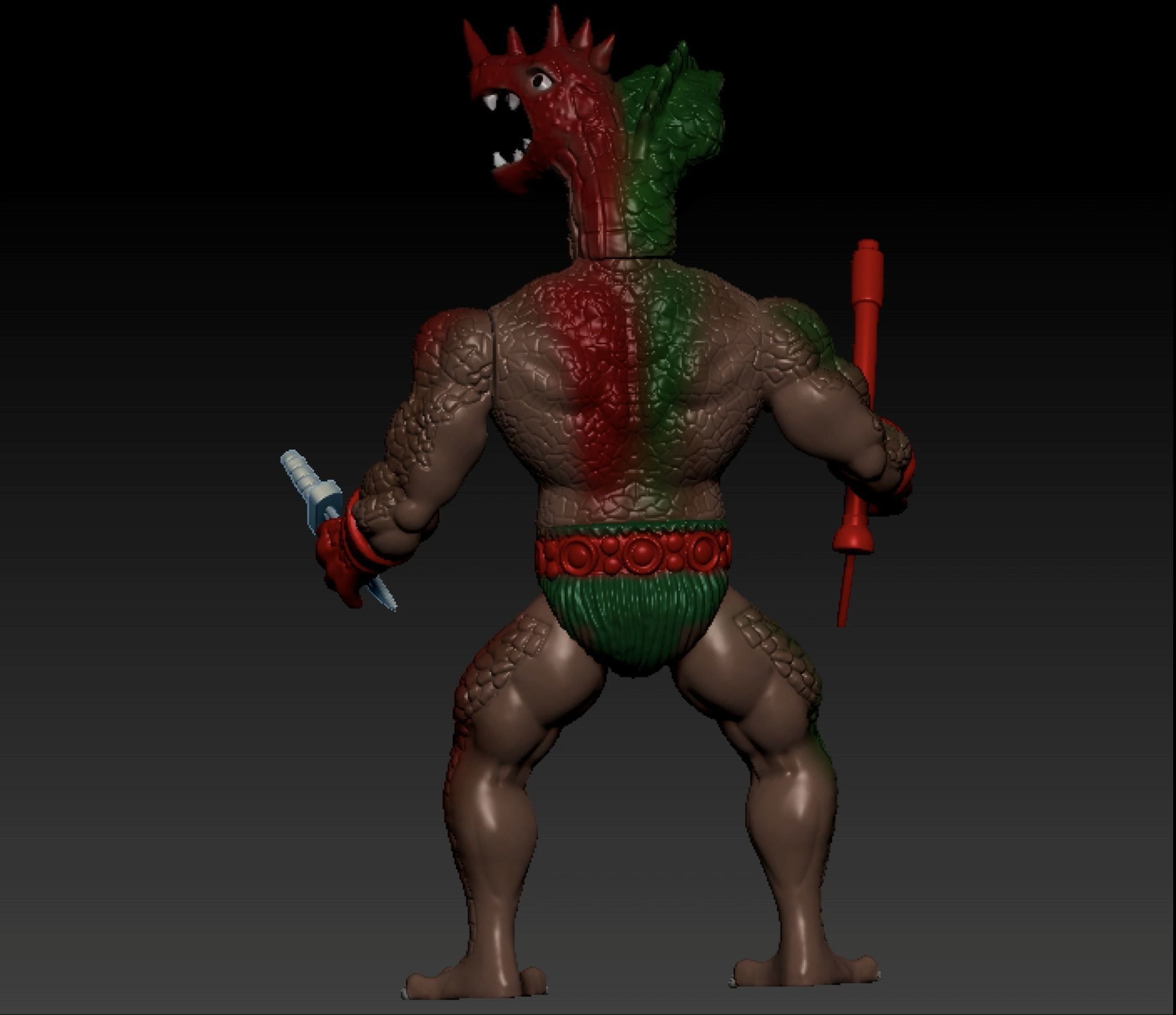 HYDRAZ - REMCO - BEAST WARRIORS 3D print model_3