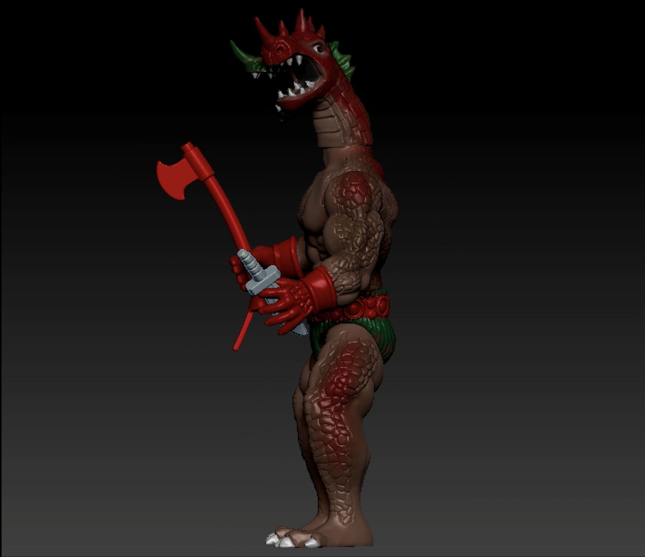 HYDRAZ - REMCO - BEAST WARRIORS 3D print model_1