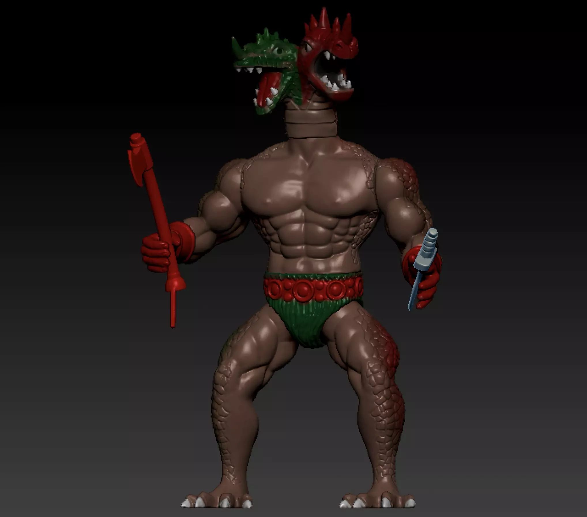 HYDRAZ - REMCO - BEAST WARRIORS 3D print model_0