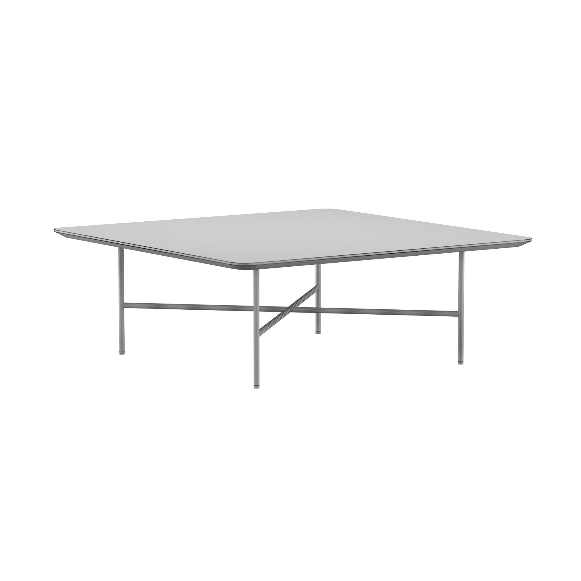 GRADA OUTDOOR SQUARE COFFE TABLE 3D model_6