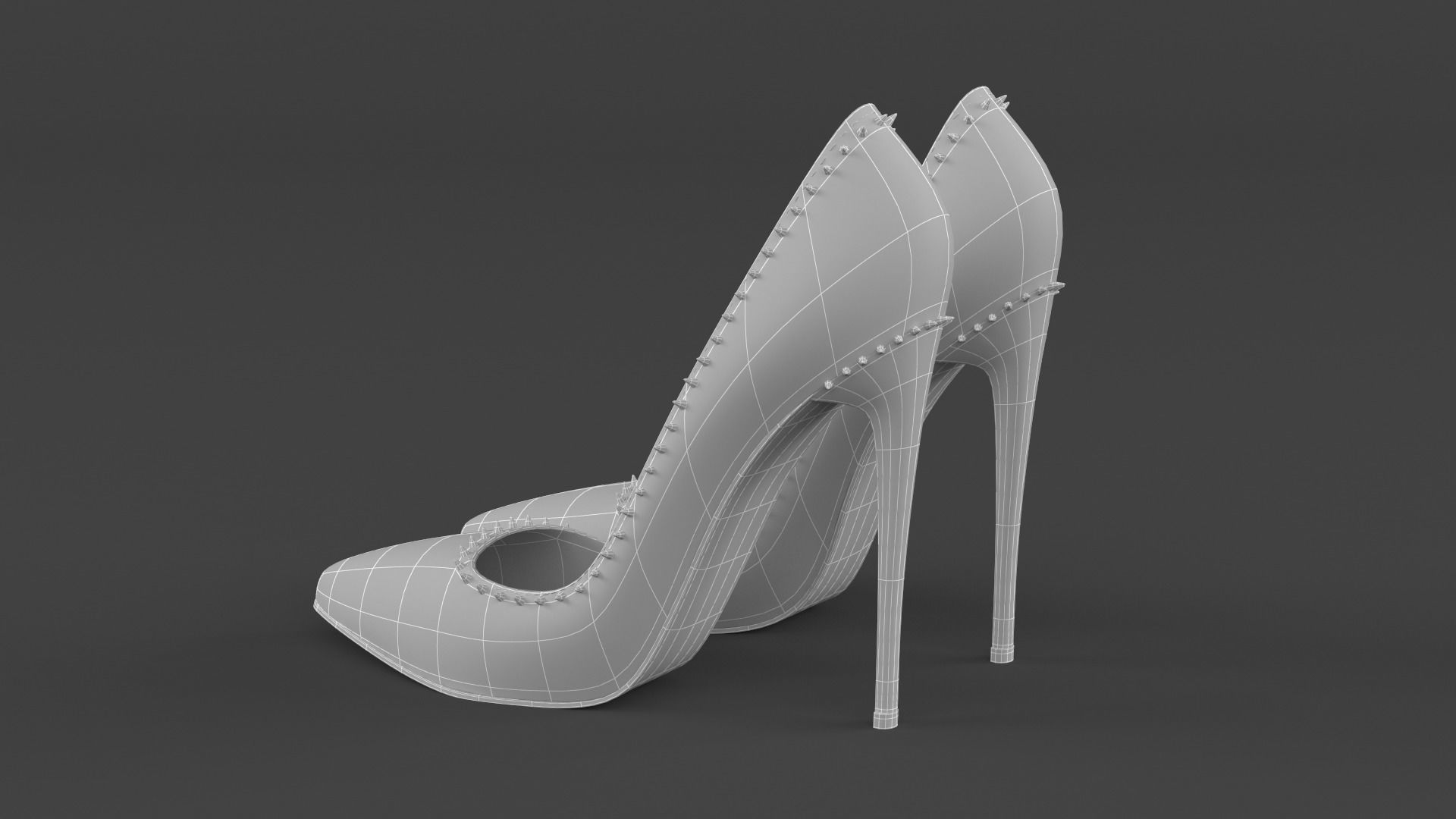 Women Shoes Collection 3D model_16