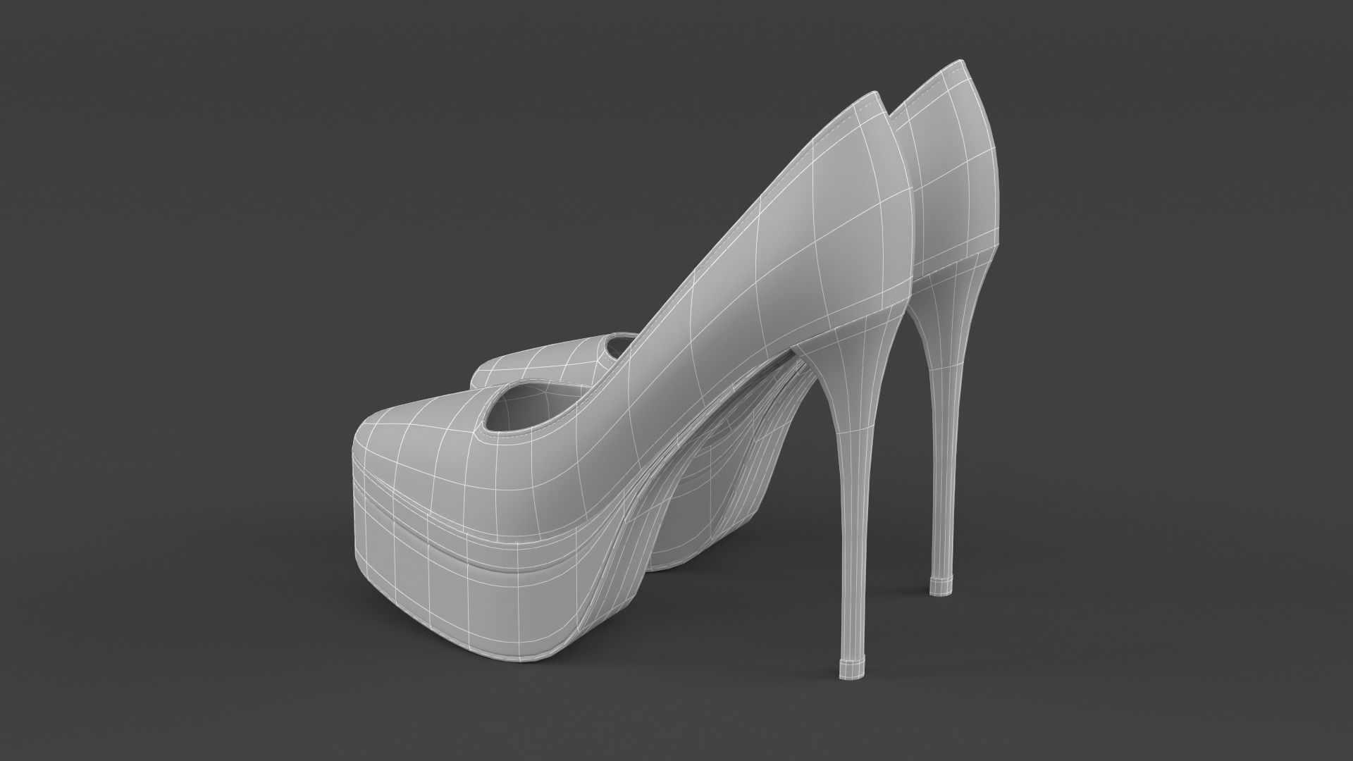 Women Shoes Collection 3D model_22