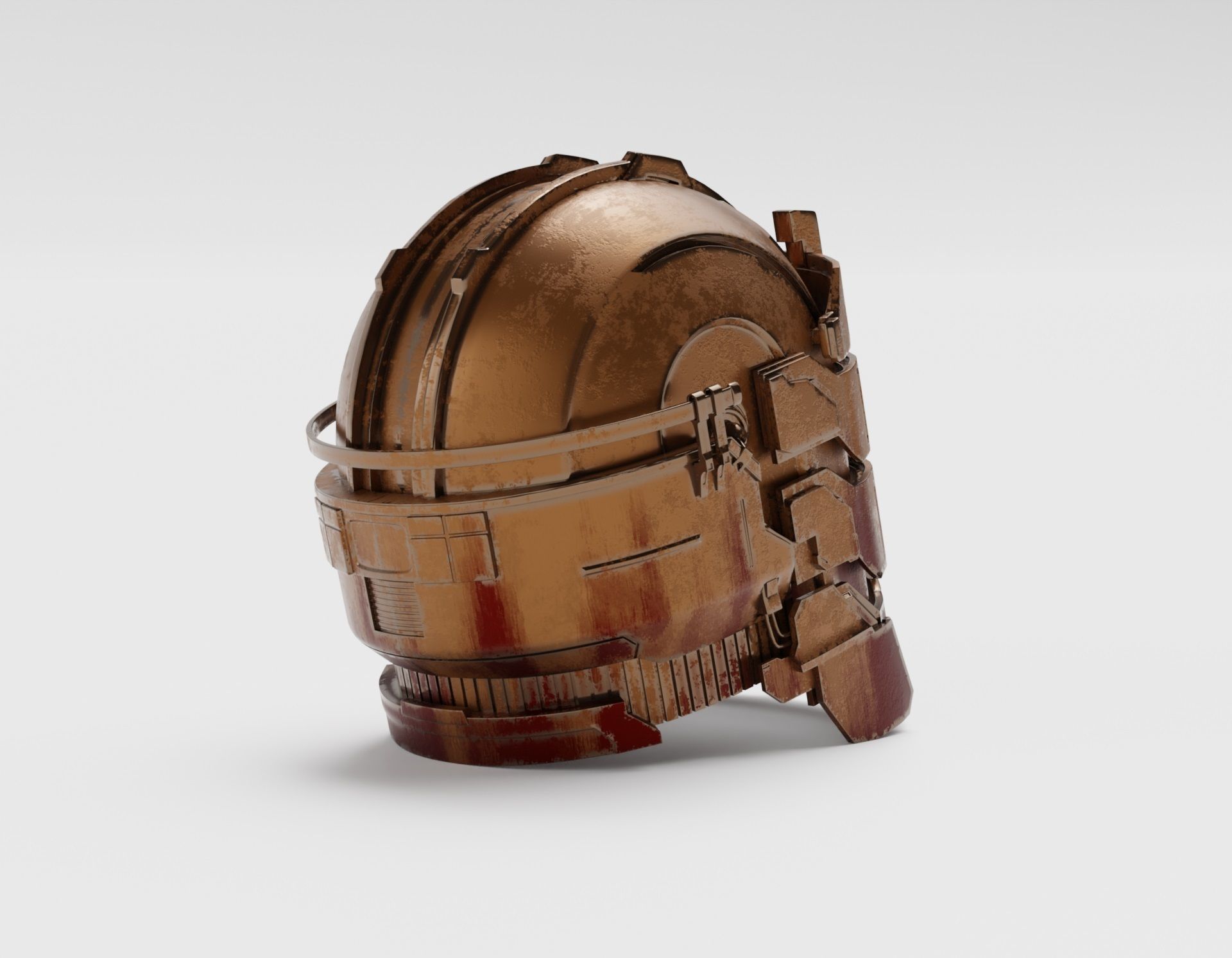 Dead Space Remake 2023 - Helmet Isaac Clarke - exact replica 3D print model_2