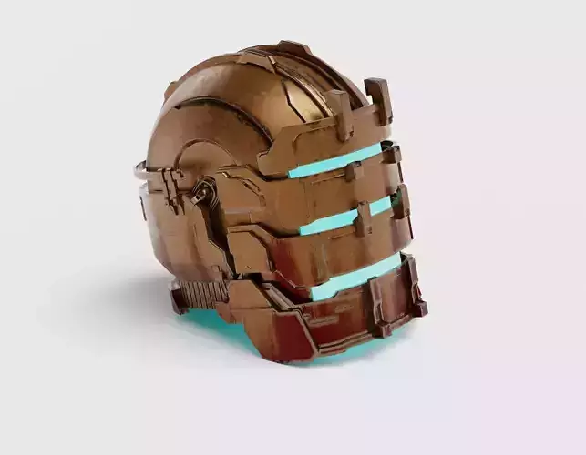 Dead Space Remake 2023 - Helmet Isaac Clarke - exact replica 3D print model