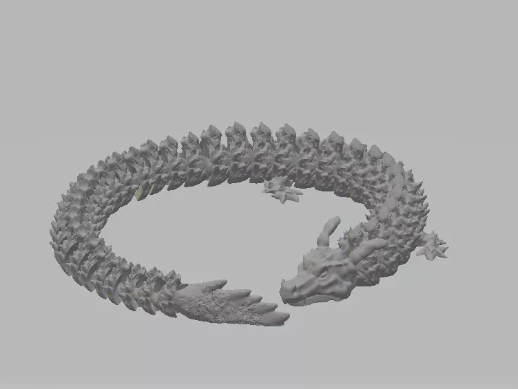 DRAGON ARTICULADO PARA IMPRESION 3D 3D print model