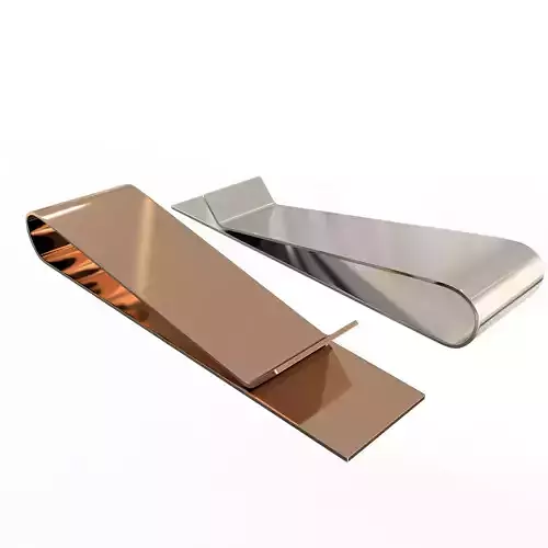 Money Clip Low-poly 3D model
