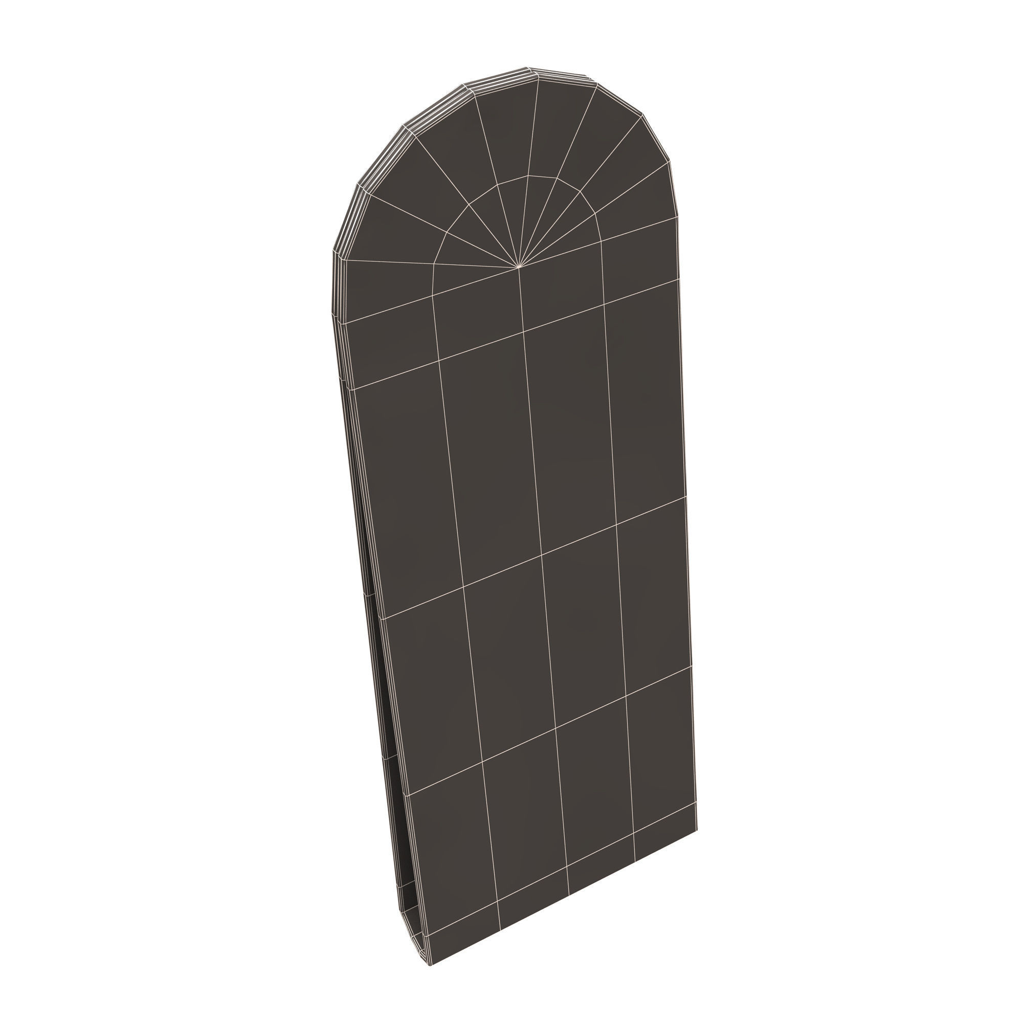 Money Clip 02 Low-poly 3D model_10