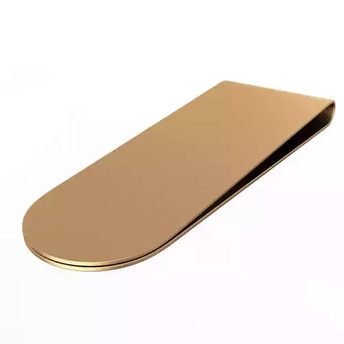 Money Clip 02 Low-poly 3D model