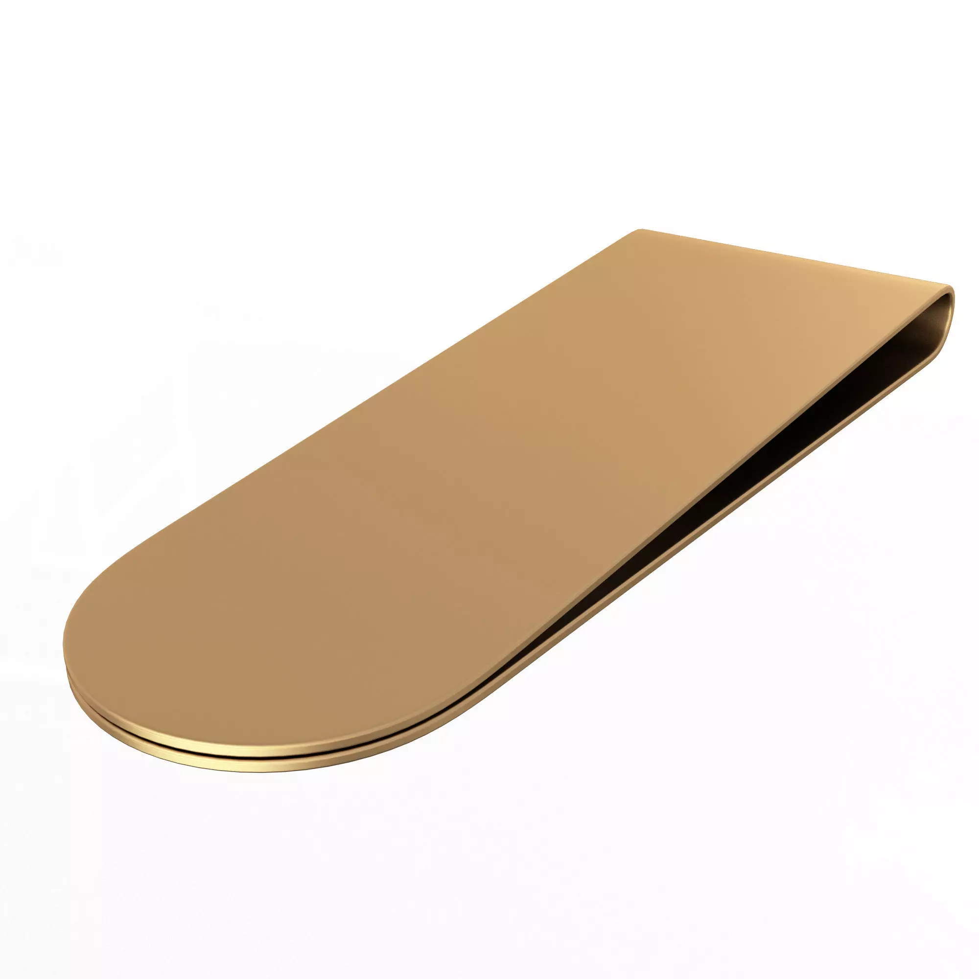 Money Clip 02 Low-poly 3D model_0