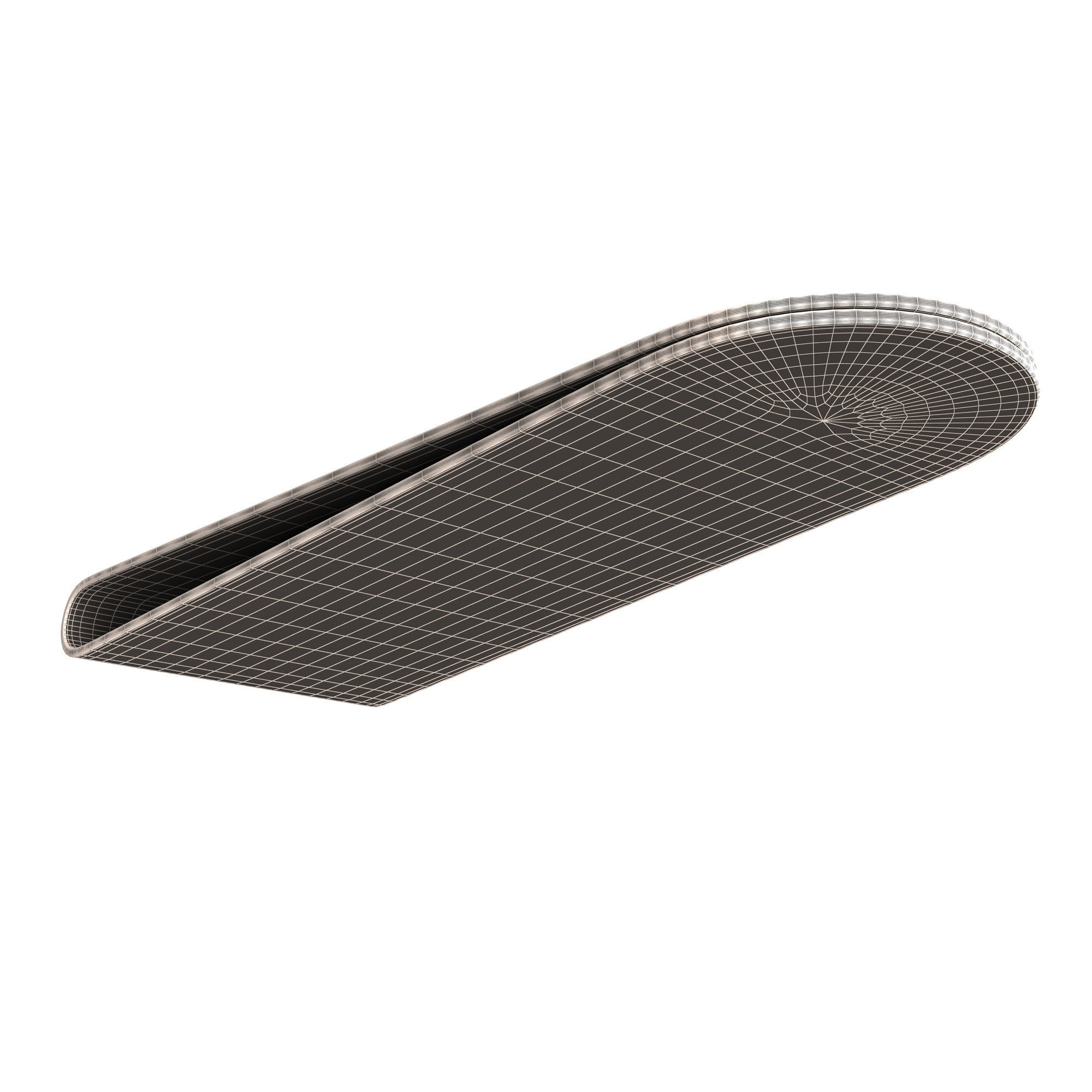 Money Clip 02 Low-poly 3D model_12