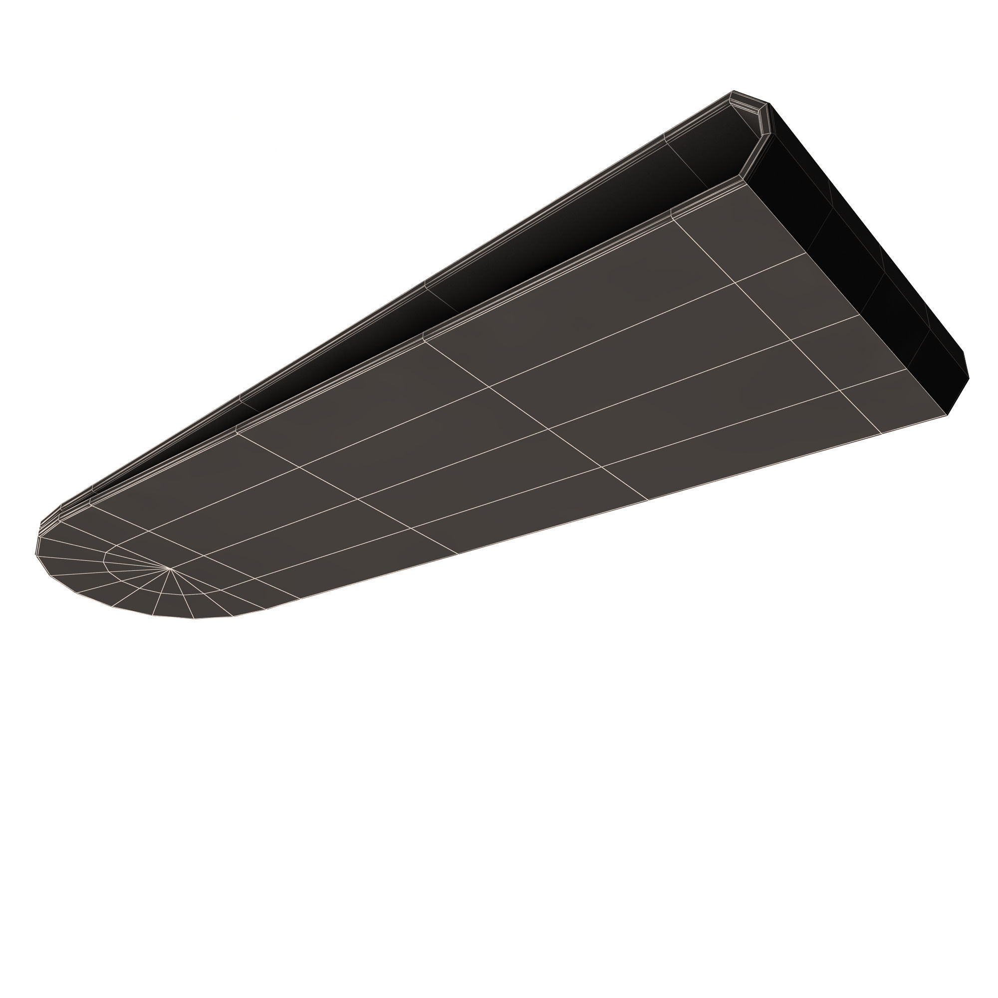 Money Clip 02 Low-poly 3D model_14