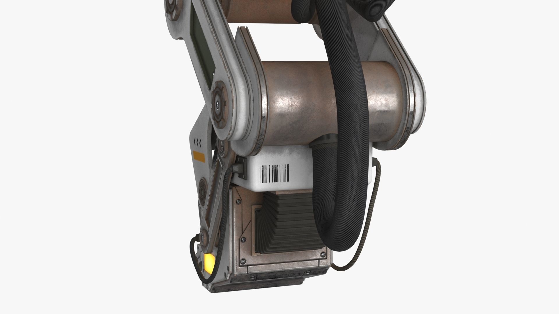 Sci Fi Control Monitor Low-poly 3D model_22