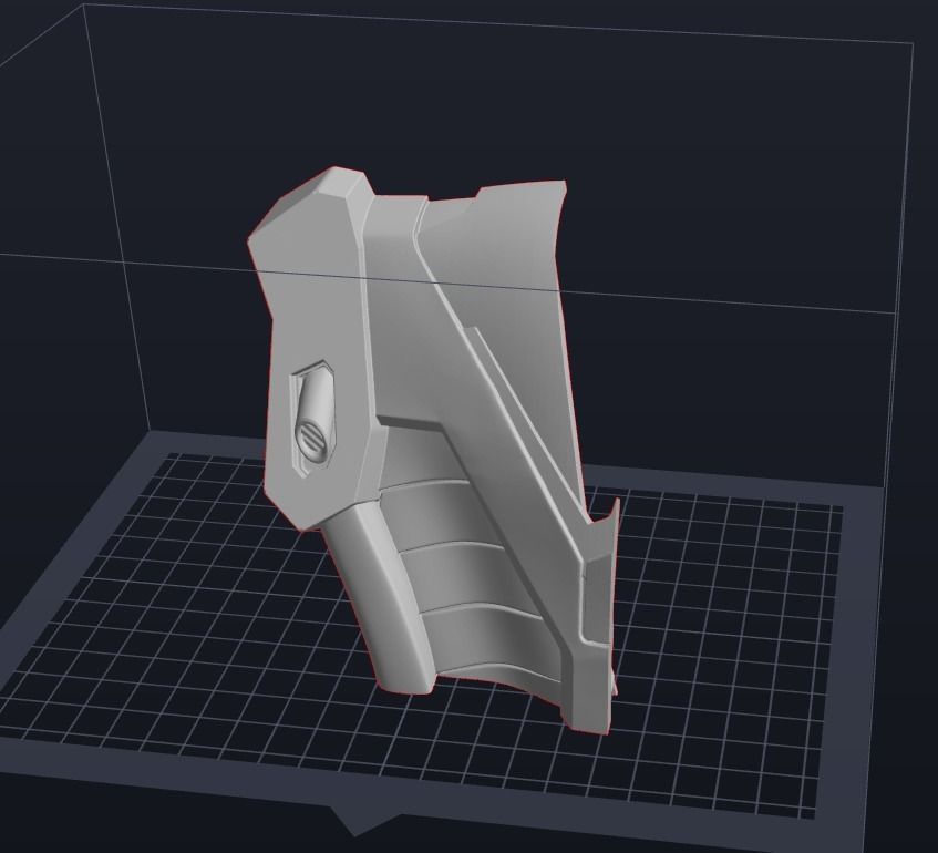 Halo Reach Helmet Recon 3D print model_9