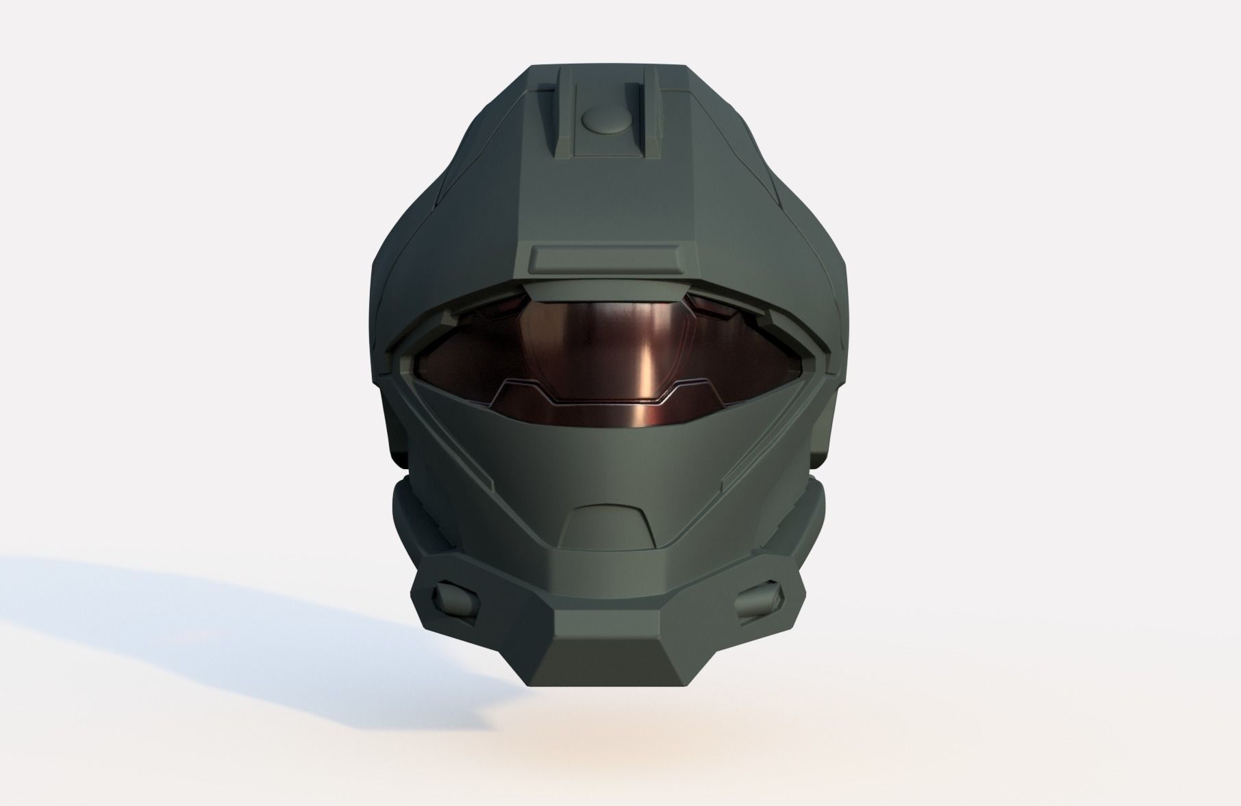Halo Reach Helmet Recon 3D print model_4