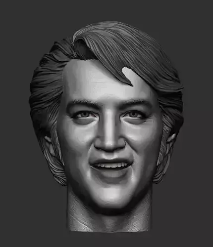 Elvis Presley Sixth scale head 3D printable 