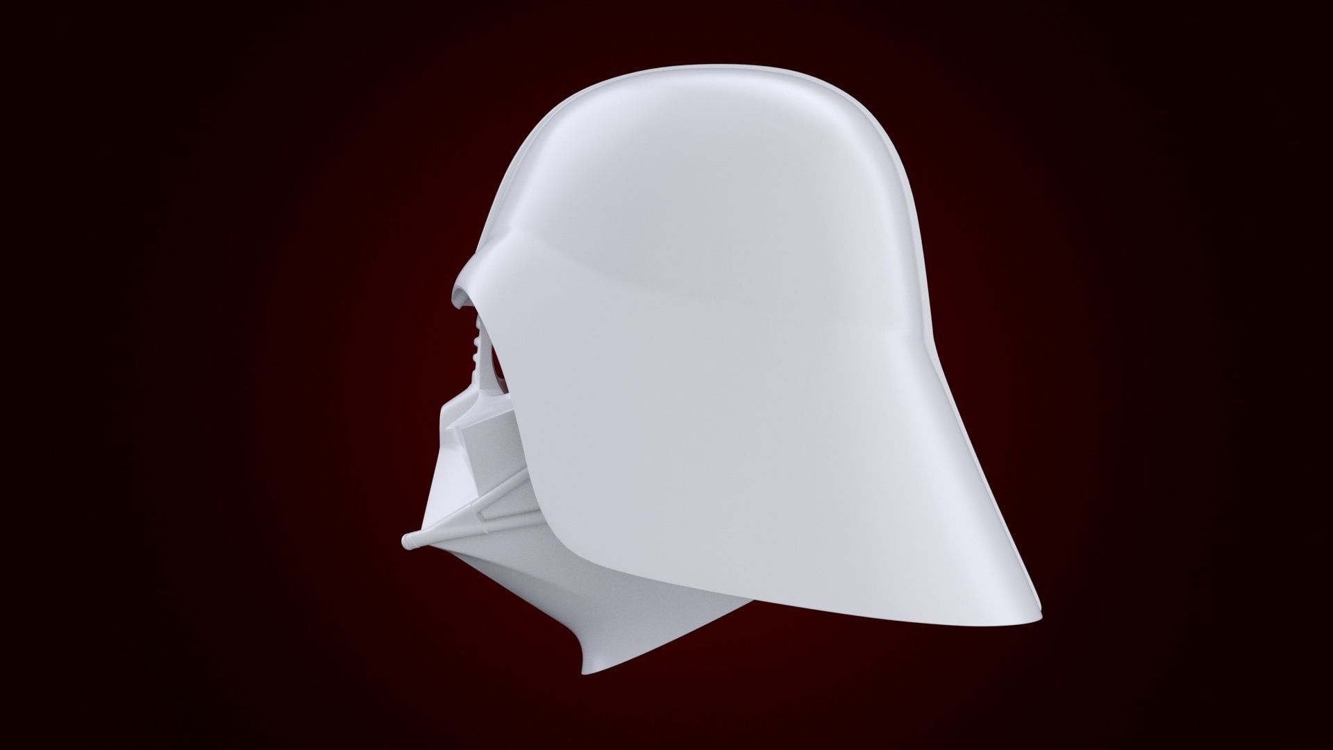 Darth Vader Head Mask Free 3D model_6