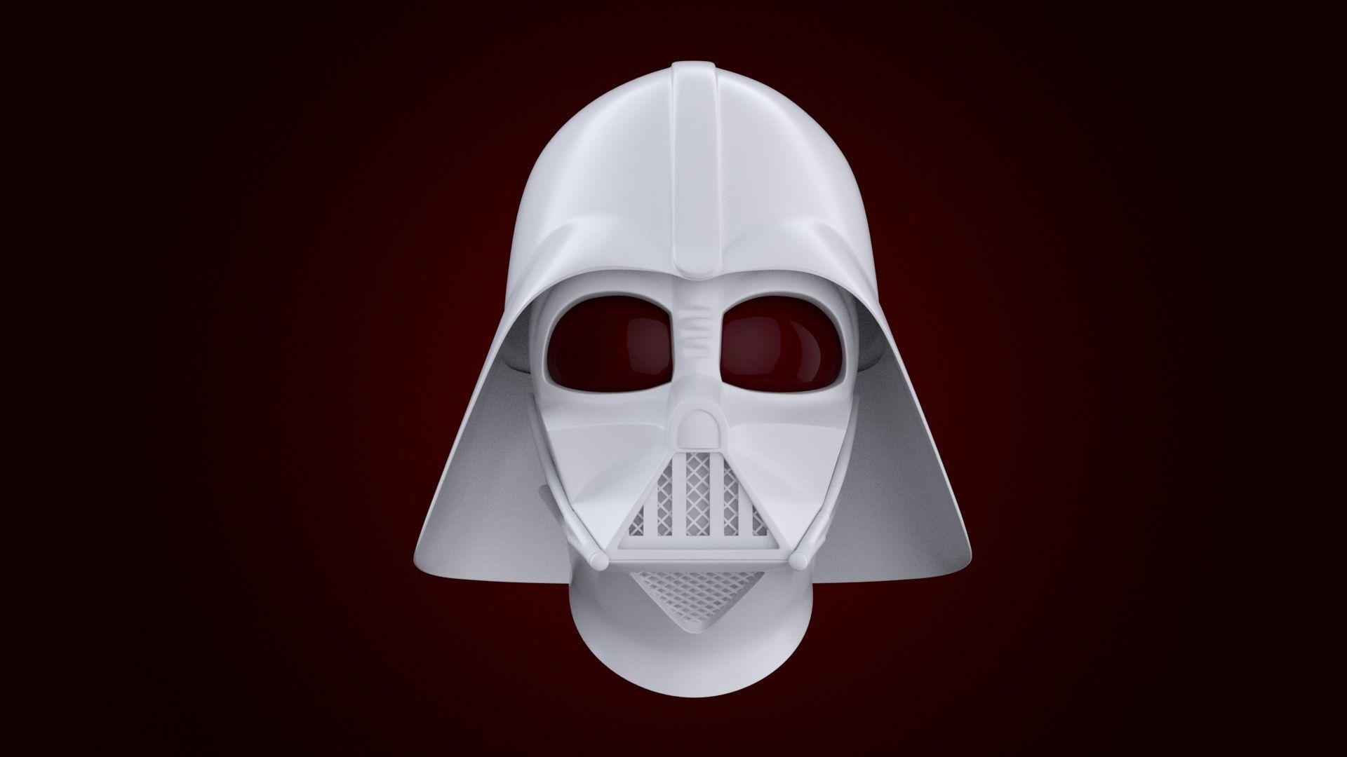 Darth Vader Head Mask free 3D model | CGTrader