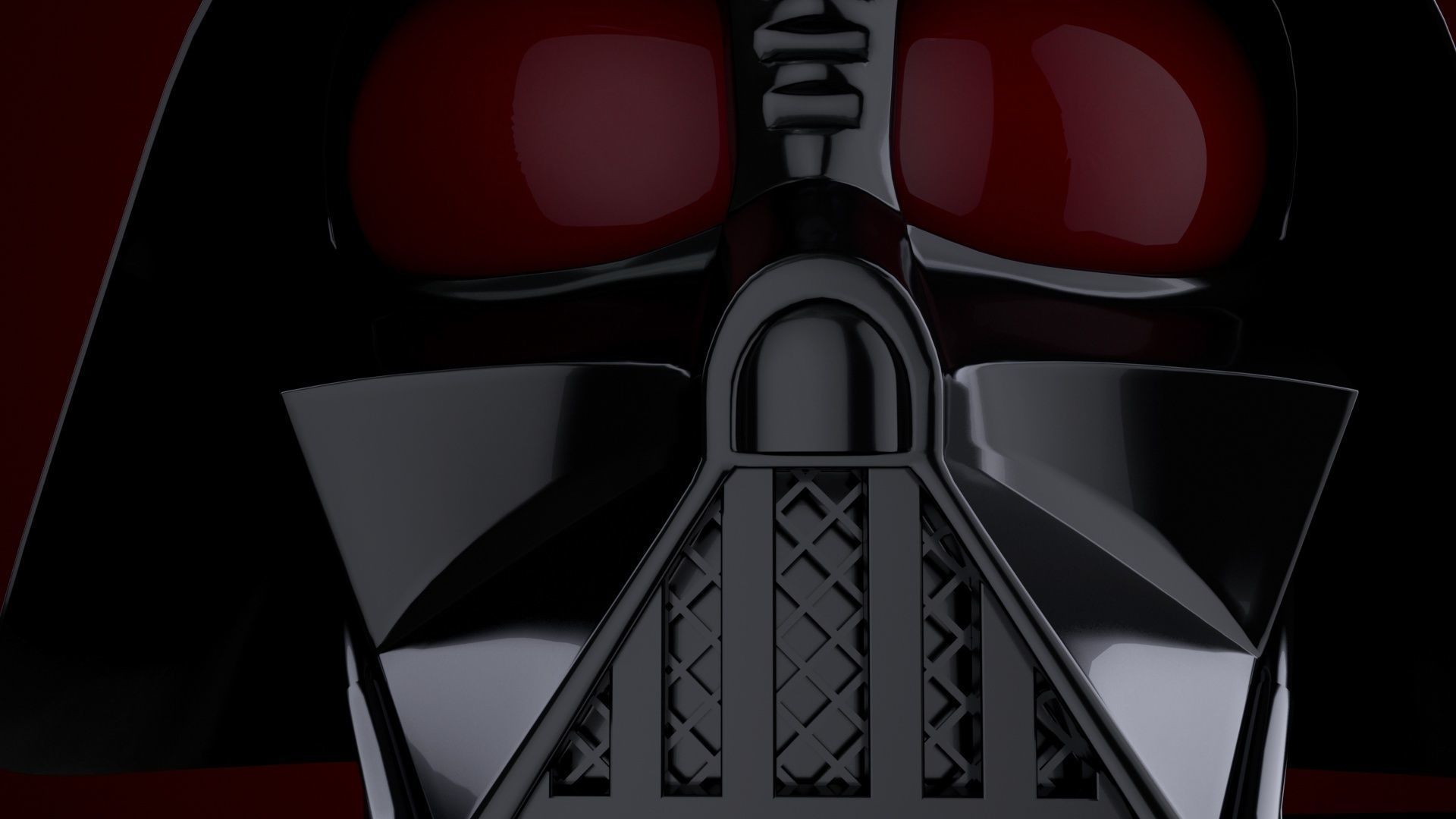 Darth Vader Head Mask Free 3D model_3