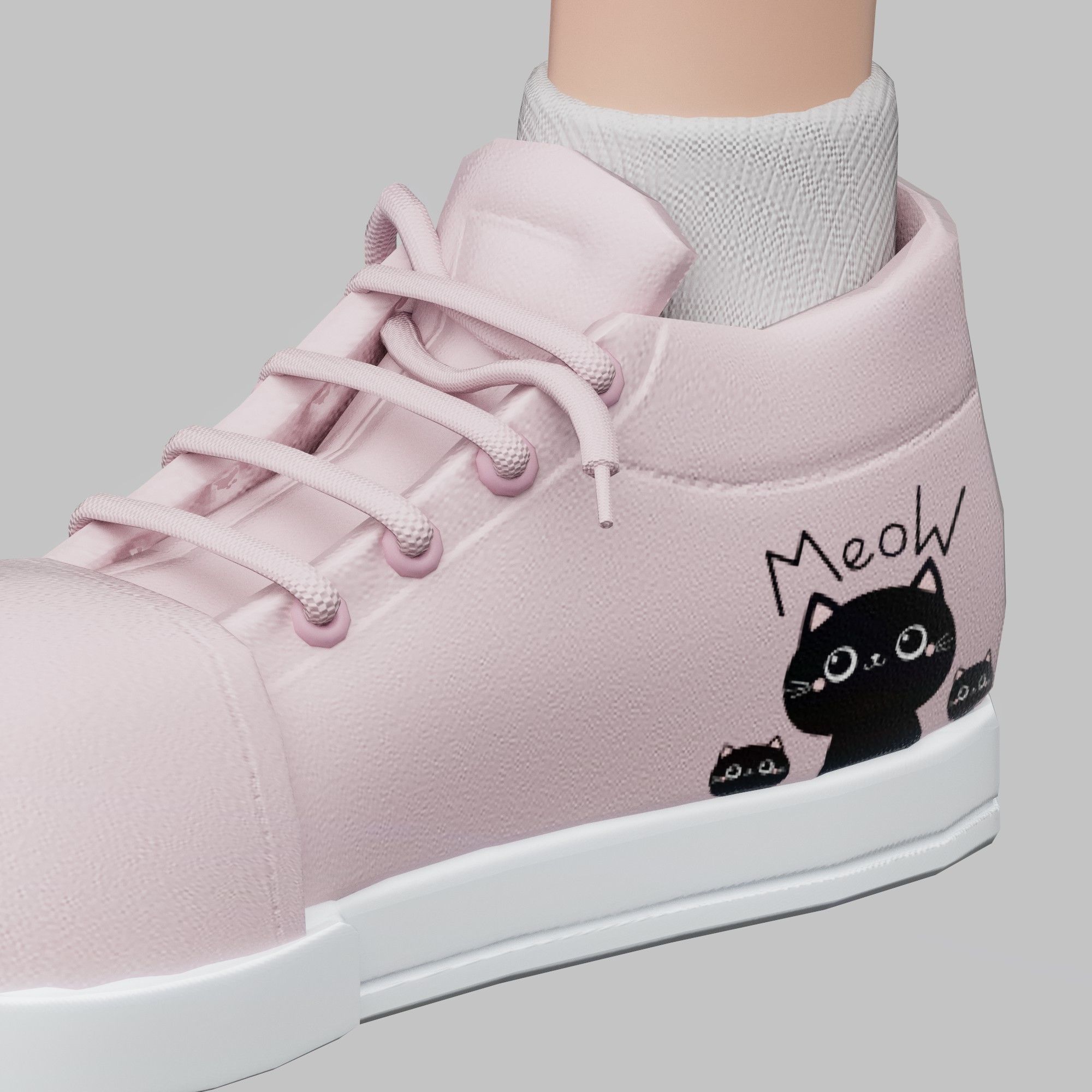 Stylized Female Character 3D model_9