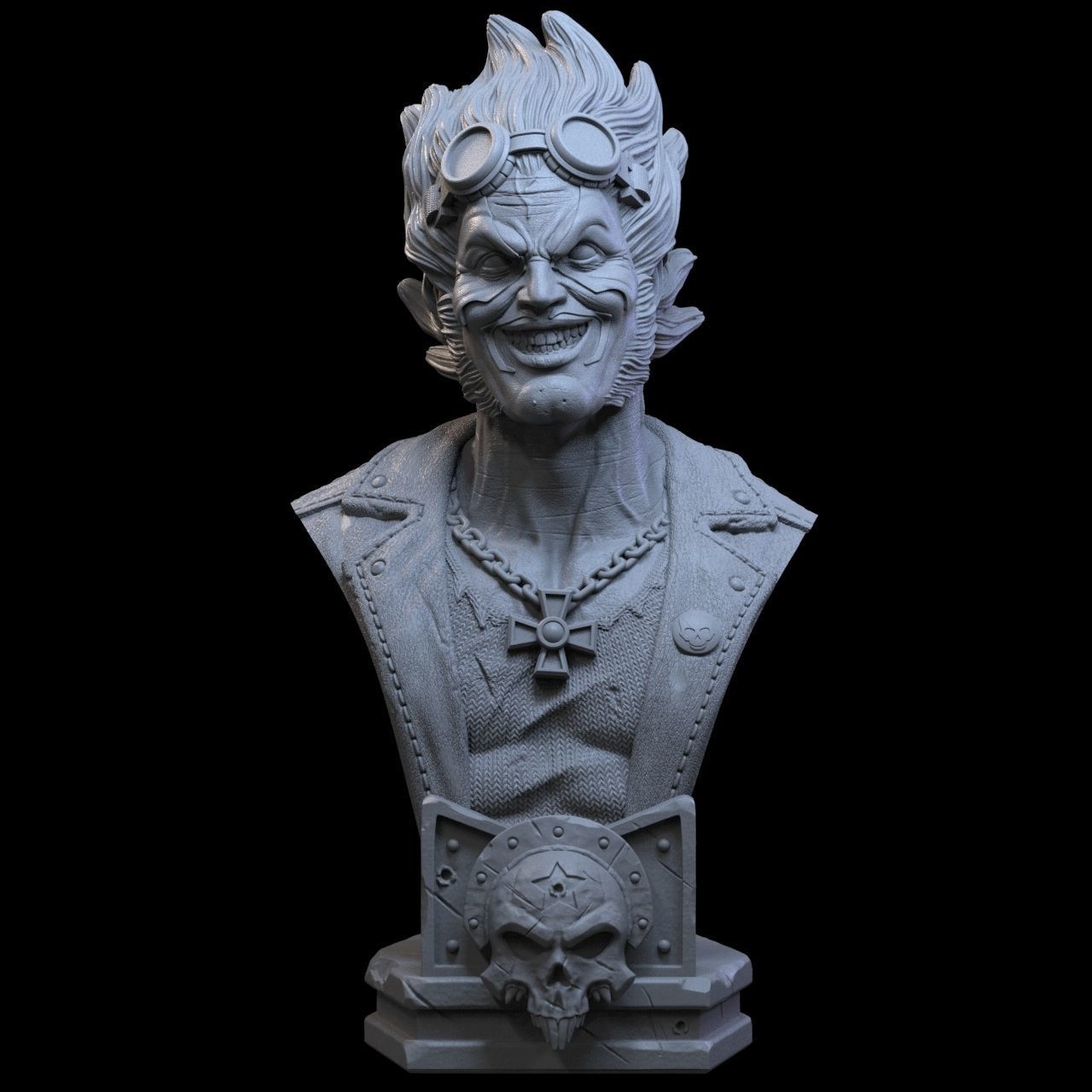 LOBO DC COMICS 3D print model_1
