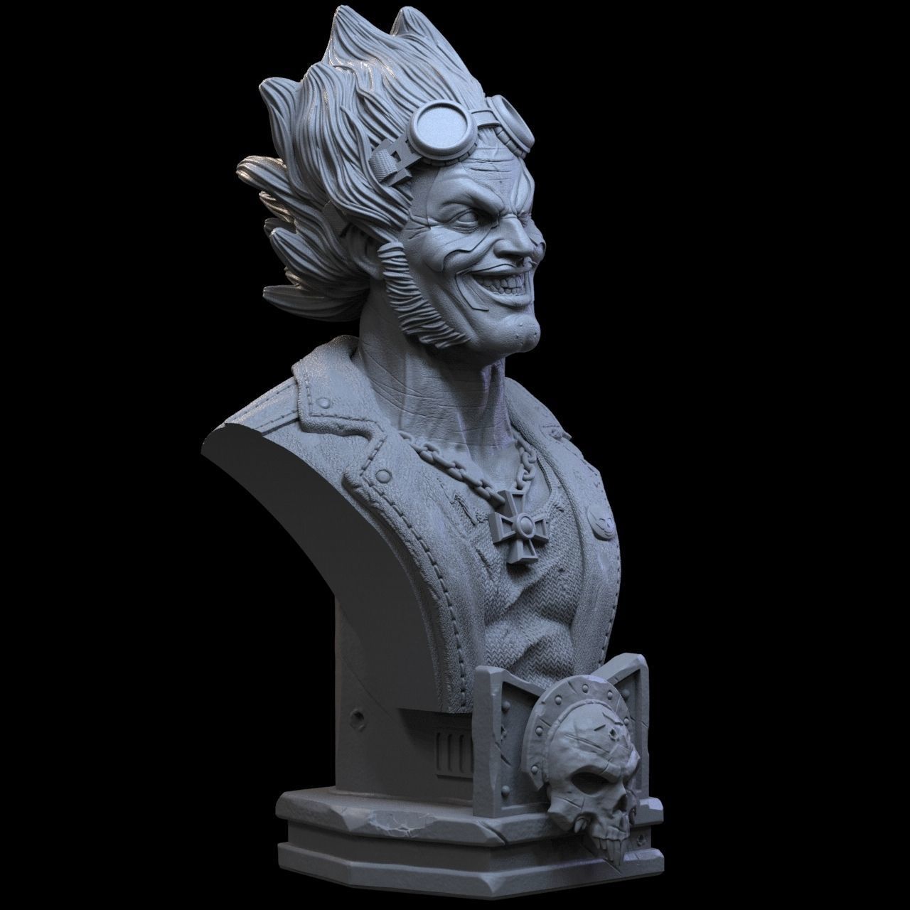 LOBO DC COMICS 3D print model_2